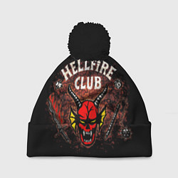 Шапка c помпоном Hellfire club