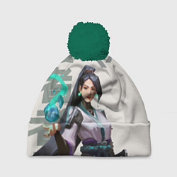 Шапка c помпоном SAGE VALORANT