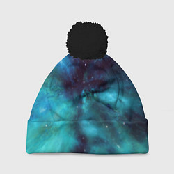 Шапка c помпоном Вселенная