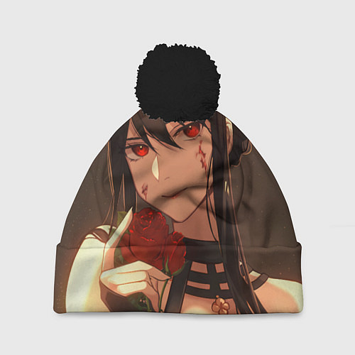 Шапка c помпоном Семья Шпиона Йор Форджер / 3D-Черный – фото 1