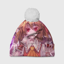 Шапка c помпоном Touhou Project Flandre Scarlet