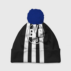 Шапка с помпоном Borussia sport line, цвет: 3D-тёмно-синий