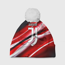 Шапка с помпоном Juventus geometry sport line, цвет: 3D-белый