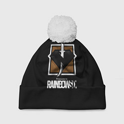 Шапка c помпоном Rainbow six game collection