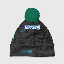Шапка с помпоном Tekken namco game, цвет: 3D-зеленый