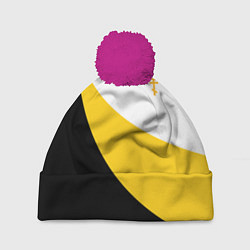 Шапка c помпоном Мы русские с нами Бог малый желтый крест Николай I