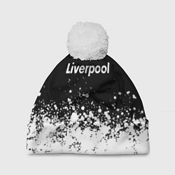 Шапка с помпоном Liverpool краски белые, цвет: 3D-белый
