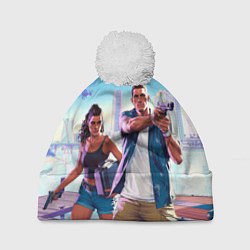 Шапка c помпоном GTA 6 главные герои