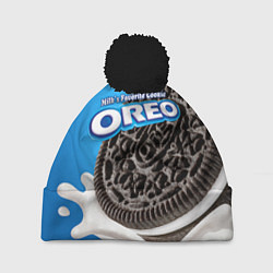 Шапка c помпоном Oreo