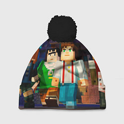 Шапка c помпоном Minecraft Men's