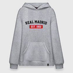 Худи оверсайз FC Real Madrid Est. 1902