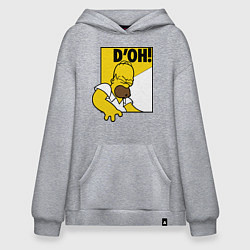 Худи оверсайз Homer D'OH!