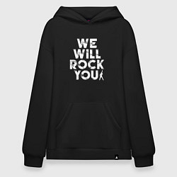 Худи оверсайз We Wil Rock You