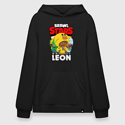 Худи оверсайз BRAWL STARS LEON