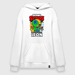 Худи оверсайз BRAWL STARS LEON