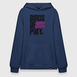 Худи оверсайз Birds of Prey logo