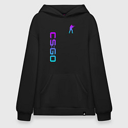 Худи оверсайз CS GO NEON