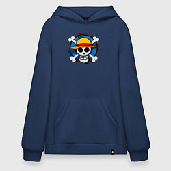 Худи оверсайз Пиратский знак из One Piece