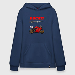 Худи оверсайз DUCATI ДУКАТИ MOTOSPORT