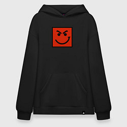 Худи оверсайз BON JOVI HAVE A NICE DAY SMILE LOGO
