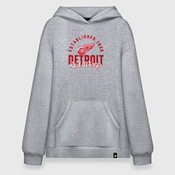 Худи оверсайз Detroit Red Wings Детройт Ред Вингз