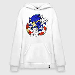 Худи оверсайз Blue Hedgehog