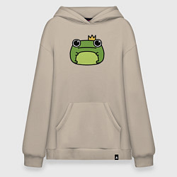 Худи оверсайз Frog Lucky король