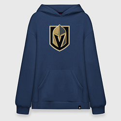 Толстовка-худи оверсайз Vegas Golden Knights , Вегас Голден Найтс, цвет: тёмно-синий