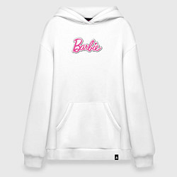 Худи оверсайз Barbie logo