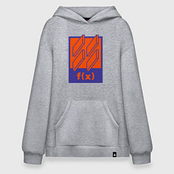 Худи оверсайз F x 4 walls