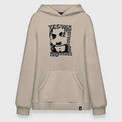 Худи оверсайз Курт Кобейн и рок