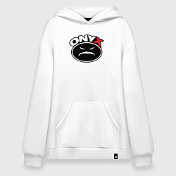 Худи оверсайз Onyx - black logo