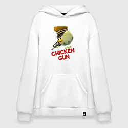Худи оверсайз Chicken Gun logo