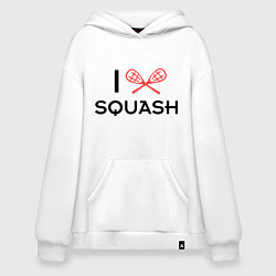 Худи оверсайз I Love Squash