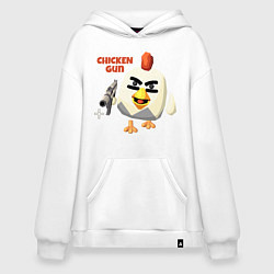 Худи оверсайз Chicken Gun злой