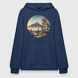 Худи оверсайз Природа Японии и Дальнего Востока