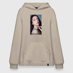 Худи оверсайз Kim Jisoo