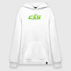 Худи оверсайз CS2 green logo