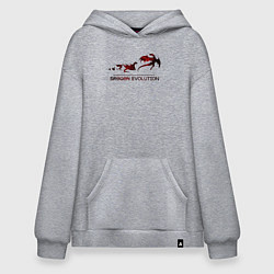 Худи оверсайз Эволюция дракона