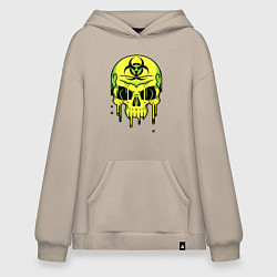 Худи оверсайз Biohazard skull