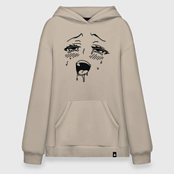 Худи оверсайз Аниме тян кайфует