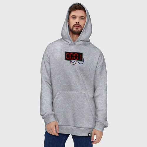 Худи оверсайз Мастер по обезвреживанию / Меланж – фото 4