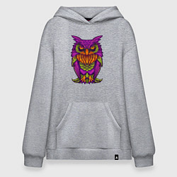 Худи оверсайз Purple owl