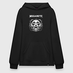 Худи оверсайз Megadeth rock panda