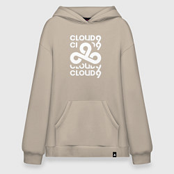 Худи оверсайз Cloud9 - in logo