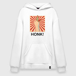 Худи оверсайз Гусь honk