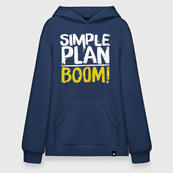 Худи оверсайз Simple plan - boom