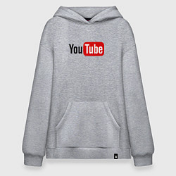 Худи оверсайз You tube logo