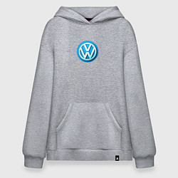 Худи оверсайз Volkswagen logo blue