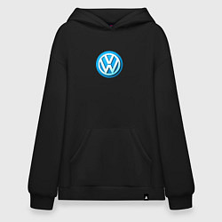 Худи оверсайз Volkswagen logo blue